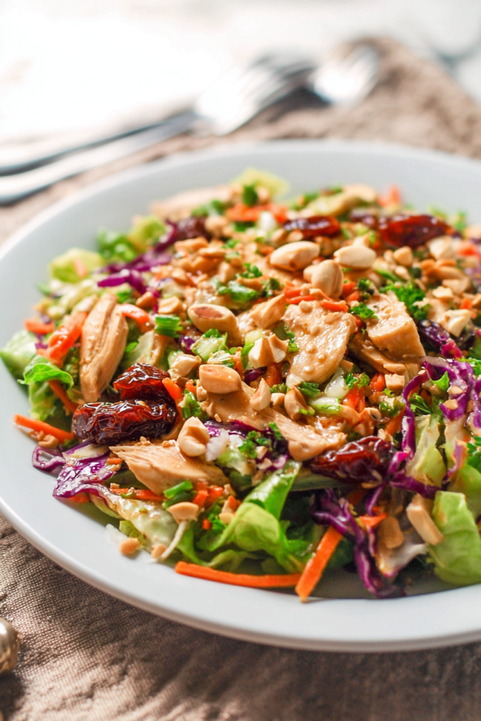 Chinese Chicken Salad with Dates