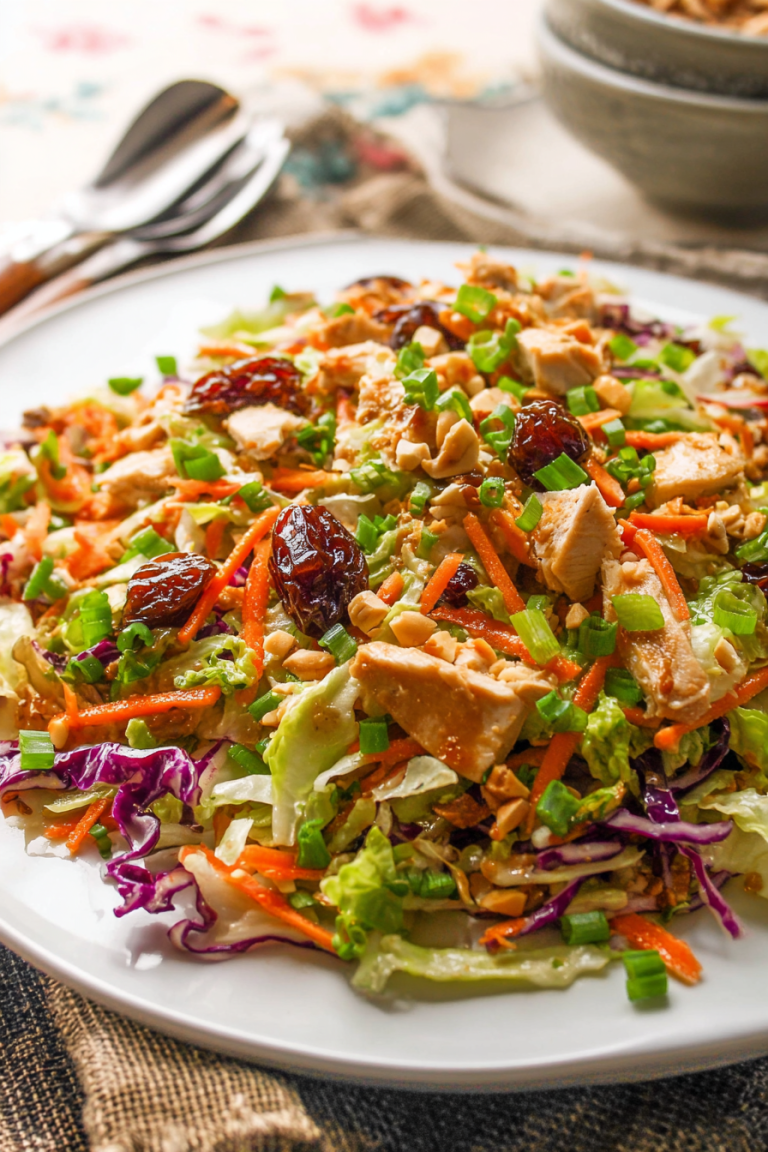 Chinese Chicken Salad with Dates (Paleo, Gluten Free)
