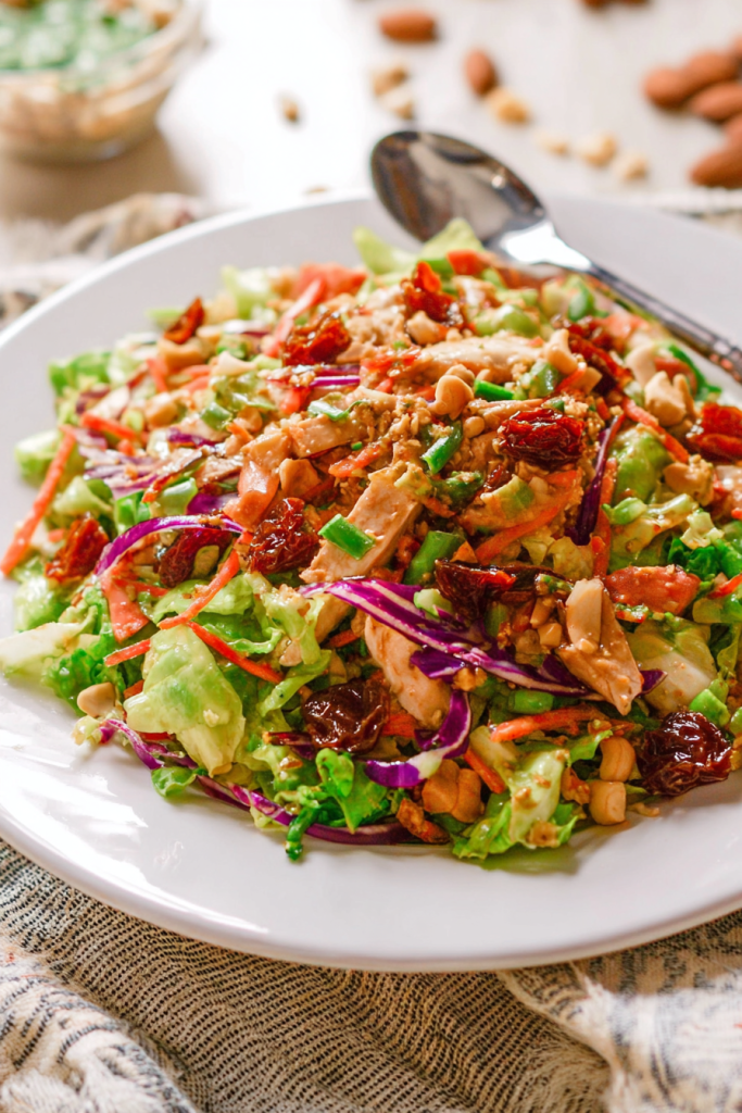 Chinese Chicken Salad with Dates