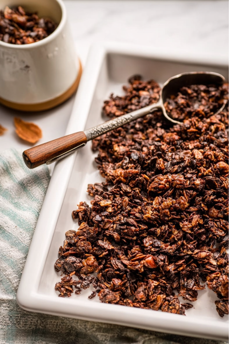 Easy Chocolate Granola Recipe – Healthy & Homemade