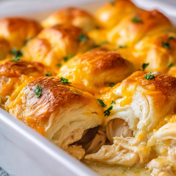 chicken crescent roll casserole