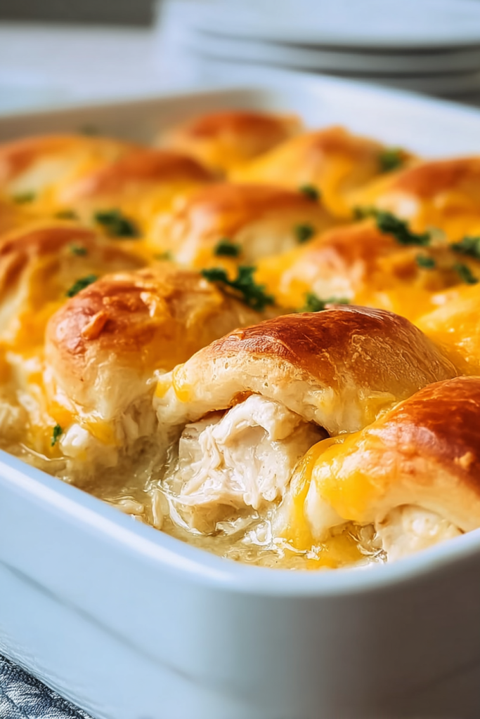 Chicken Crescent Roll Casserole