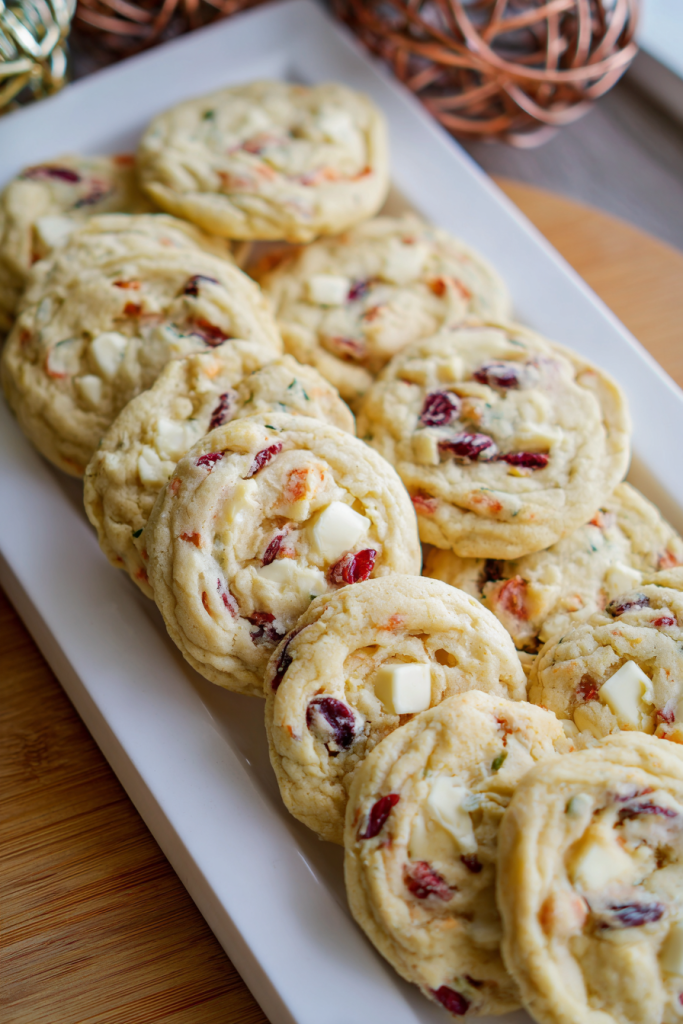 White Chocolate Cranberry Cookies