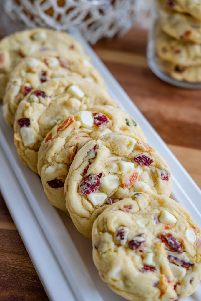 White Chocolate Cranberry Cookies