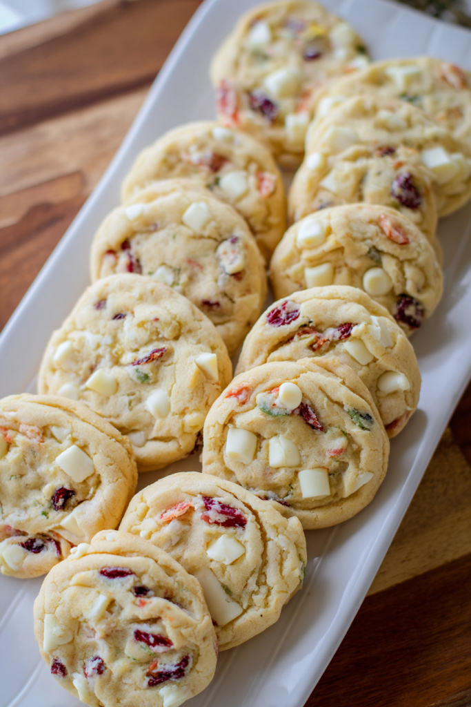 White Chocolate Cranberry Cookies