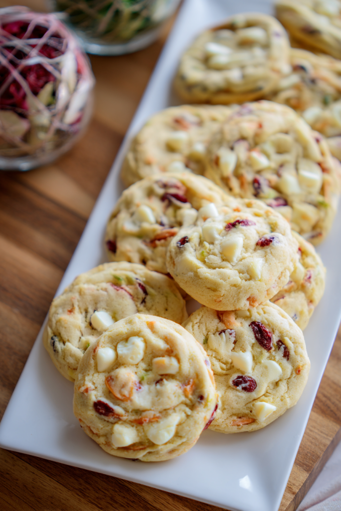 White Chocolate Cranberry Cookies