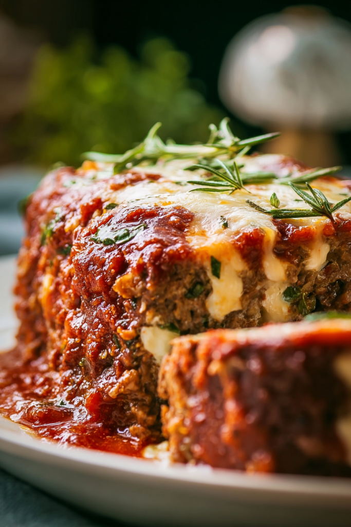 stuffed italian meatloaf