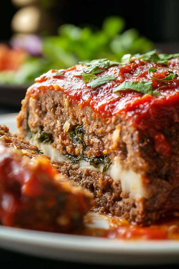 stuffed italian meatloaf