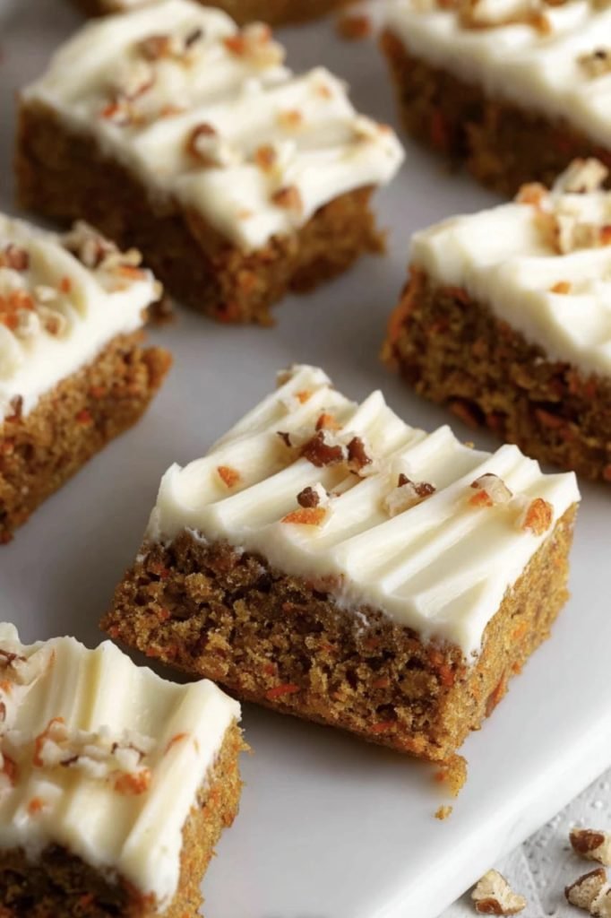 carrot cake bars