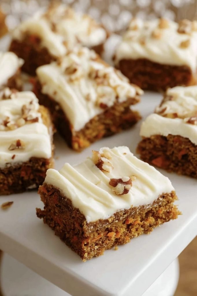 carrot cake bars