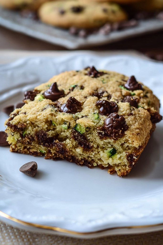 Chocolate Chip Zucchini Cookies