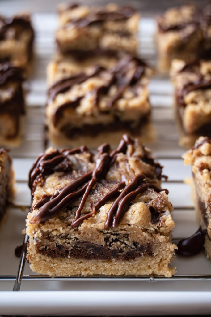 Moose Tracks Cookie Bars