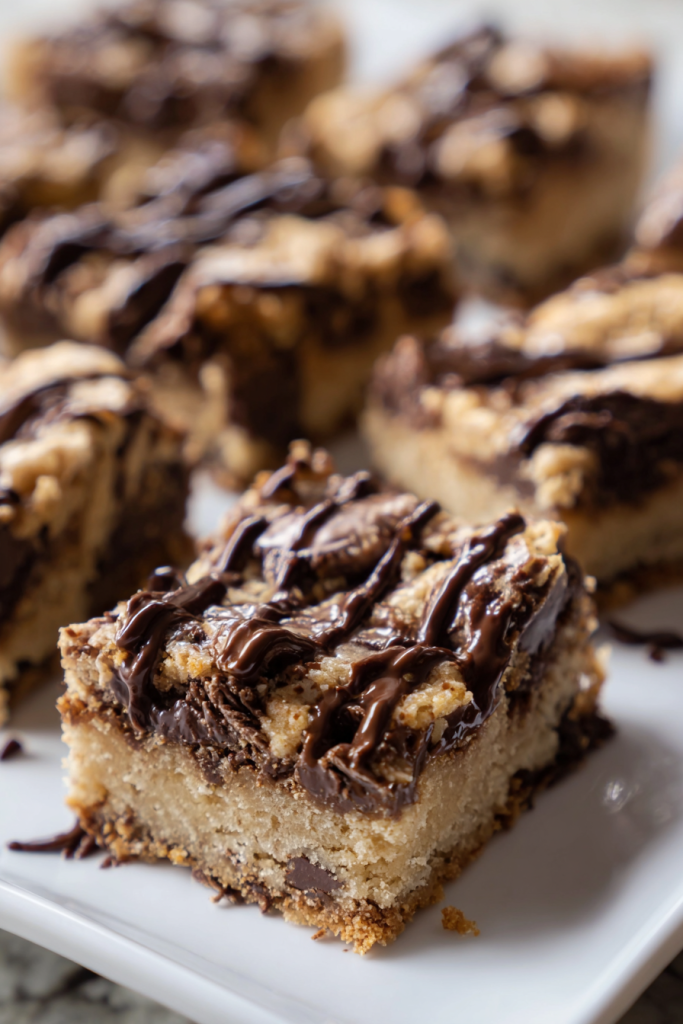 Moose Tracks Cookie Bars