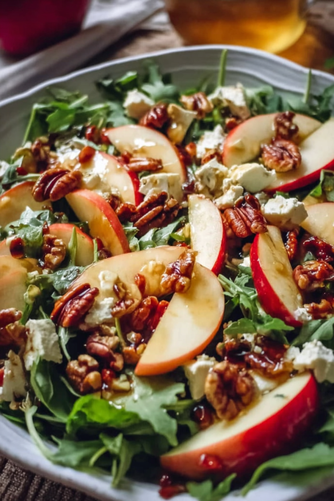 Honeycrisp Apple Feta Salad