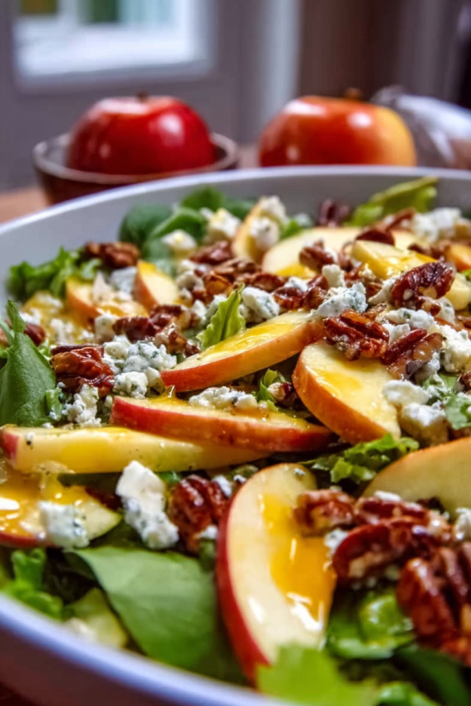 Honeycrisp Apple Feta Salad