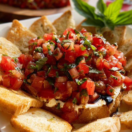 Easy Bruschetta Dip Recipe | 10-Minute Appetizer - Home Fresh Eats ...