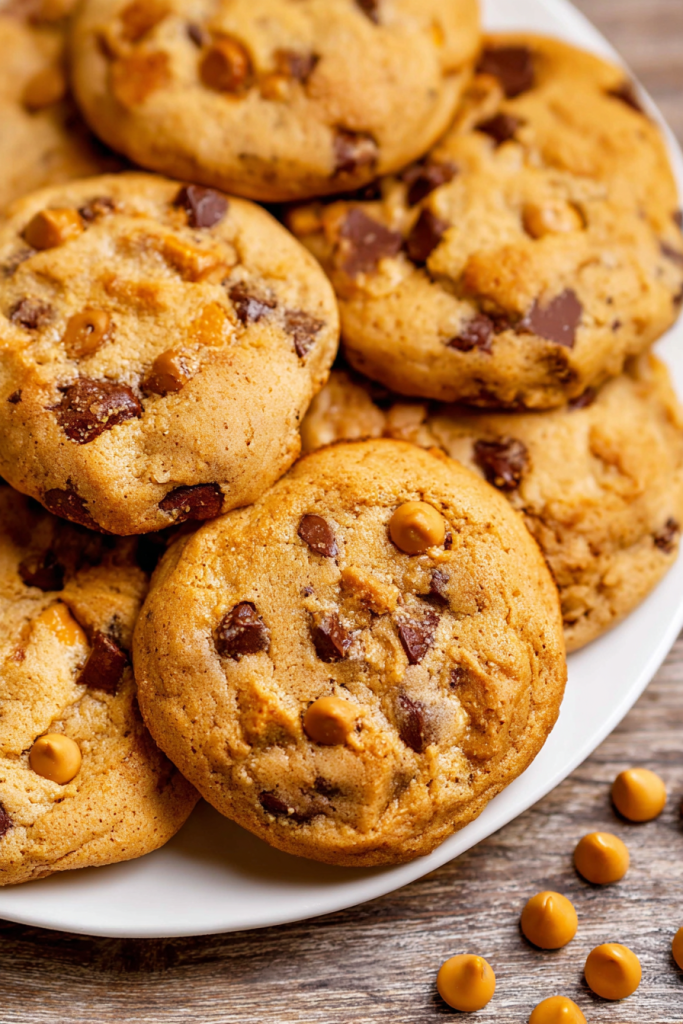 butterscotch chocolate chip cookies