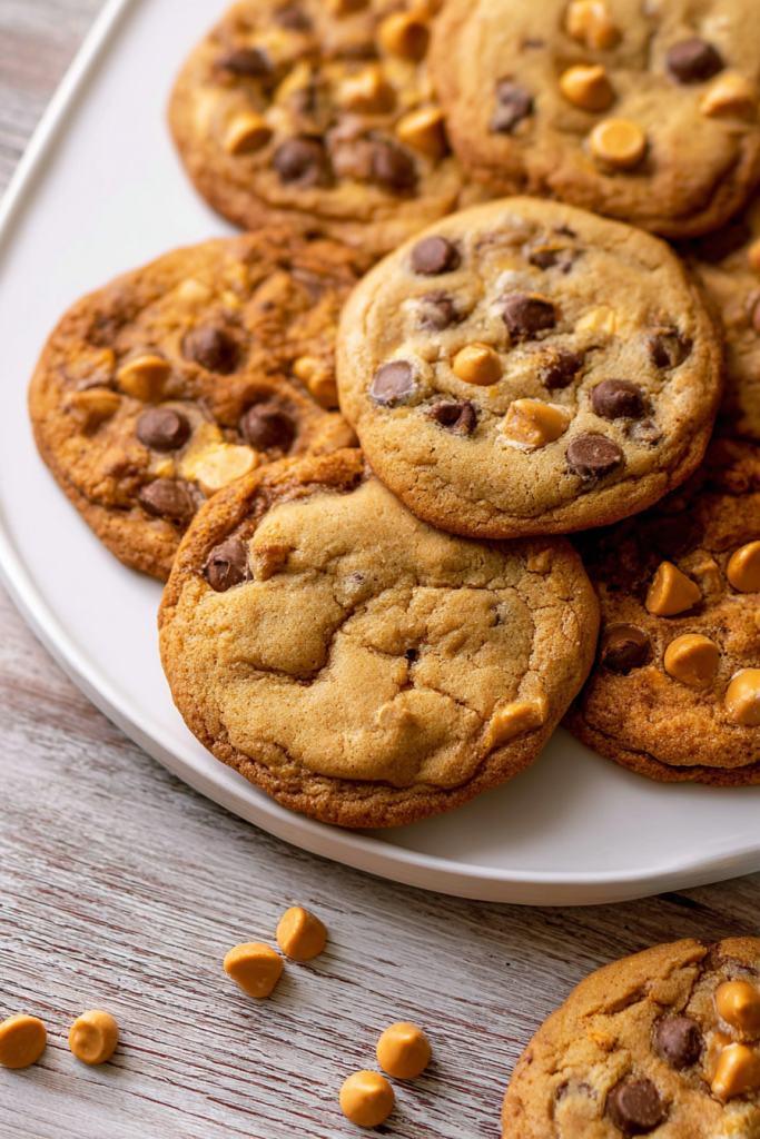 butterscotch chocolate chip cookies