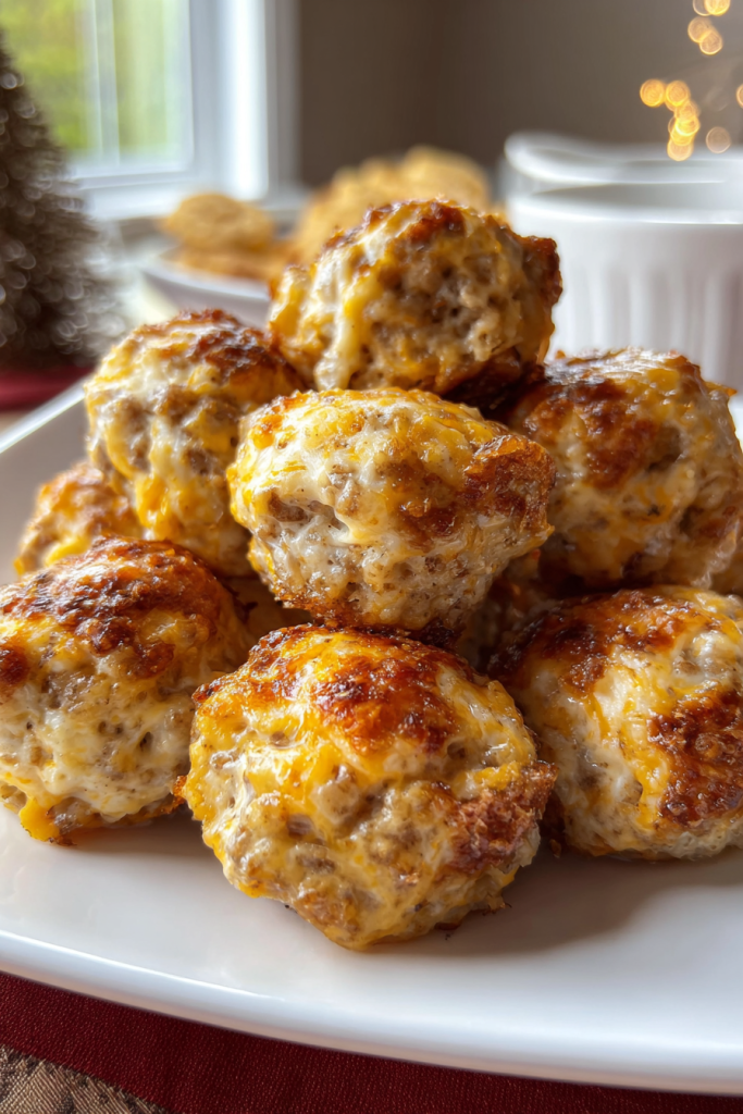 rotel cream cheese sausage balls