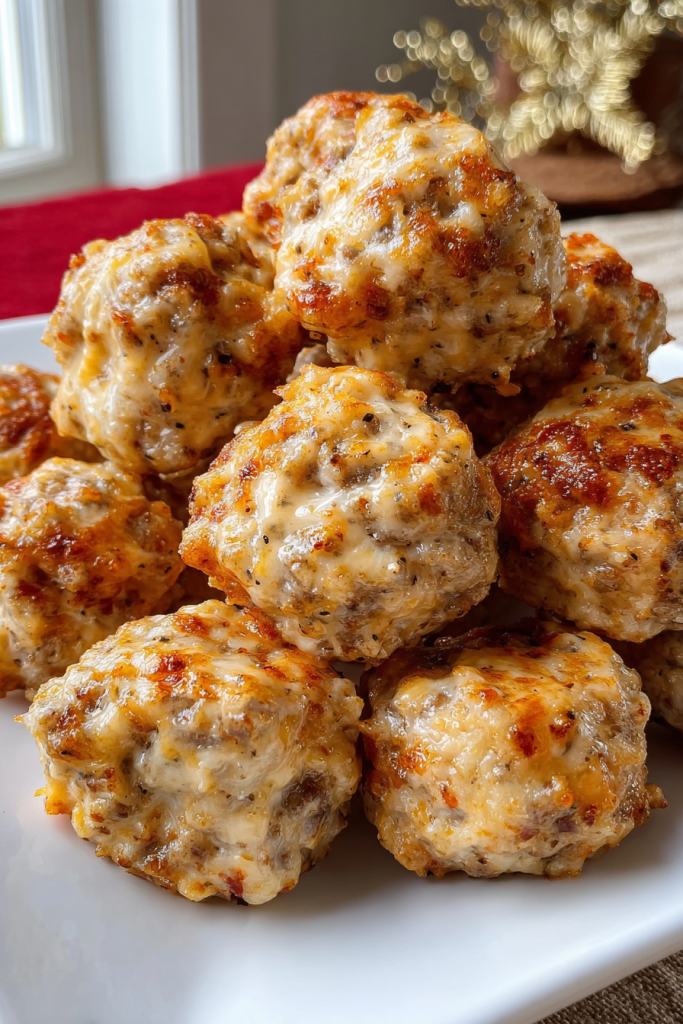rotel cream cheese sausage balls