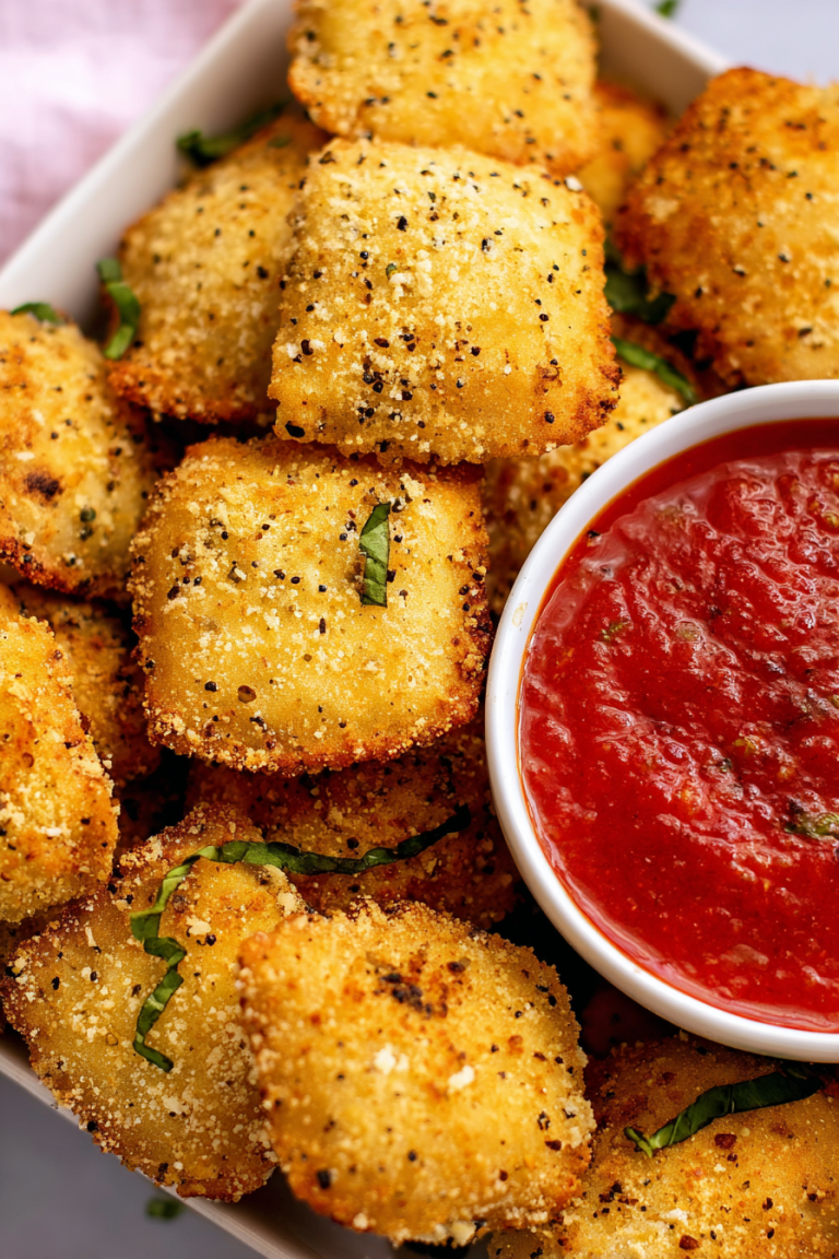 Air Fryer Toasted Ravioli Recipe (Easy & Crispy!) - Home Fresh Eats ...