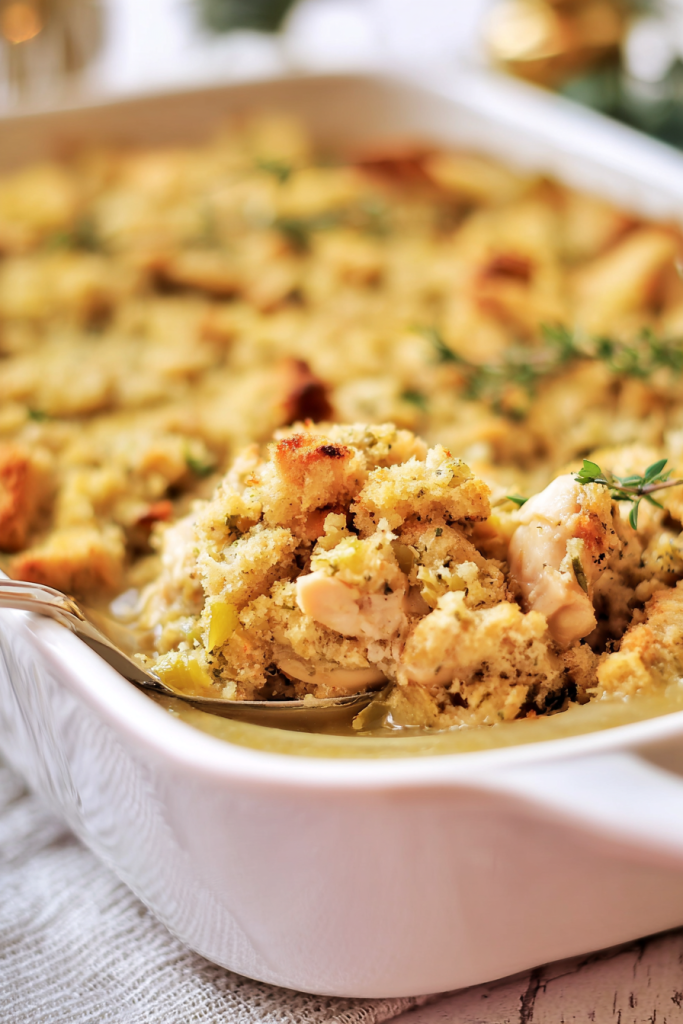 Chicken & Stuffing Bake