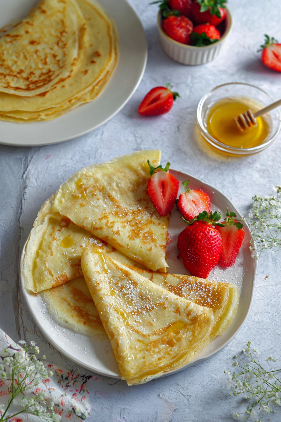 Easy French Crêpes Recipe | Authentic & Delicious - Home Fresh Eats ...