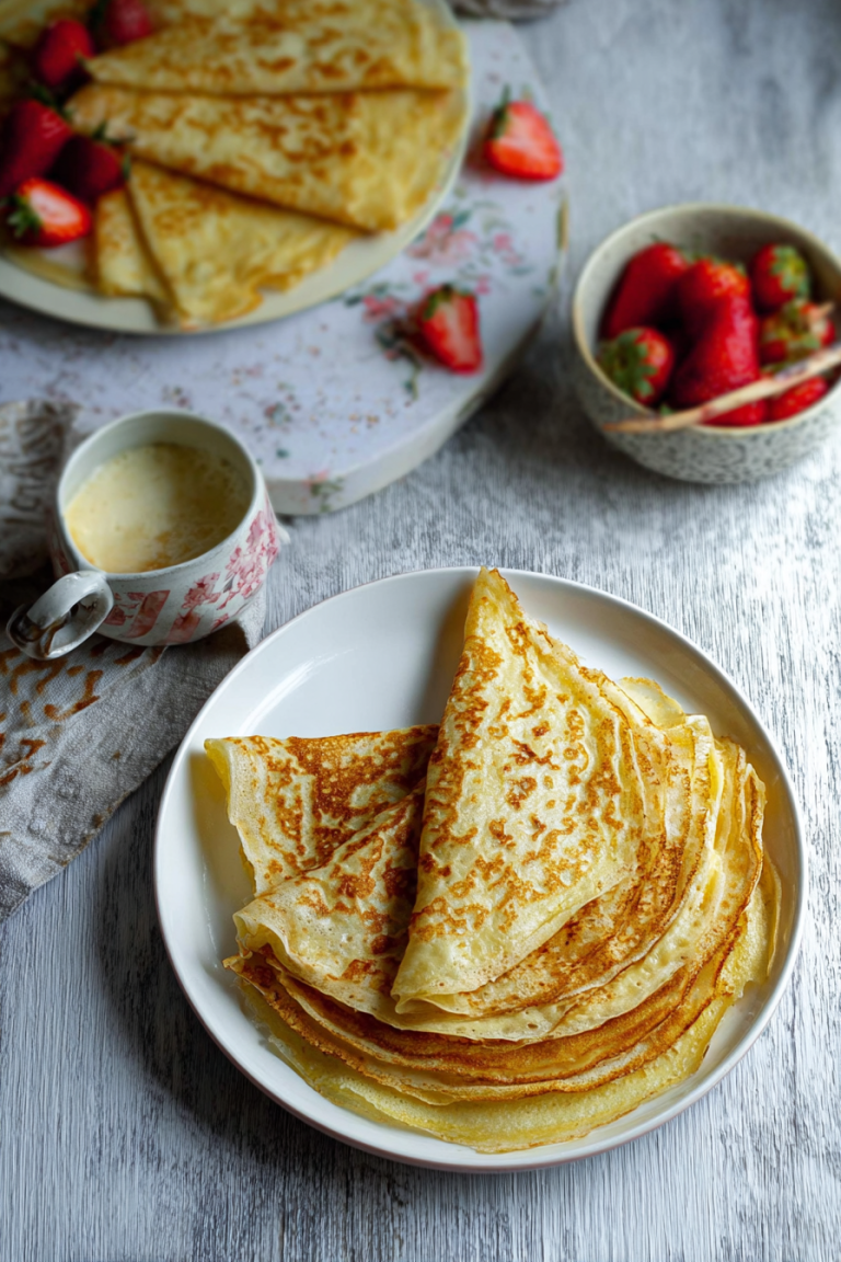 Easy French Crêpes Recipe | Authentic & Delicious - Home Fresh Eats ...