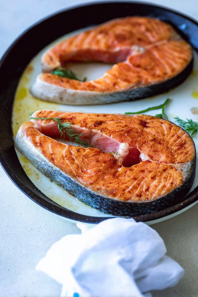 how to debone salmon steaks