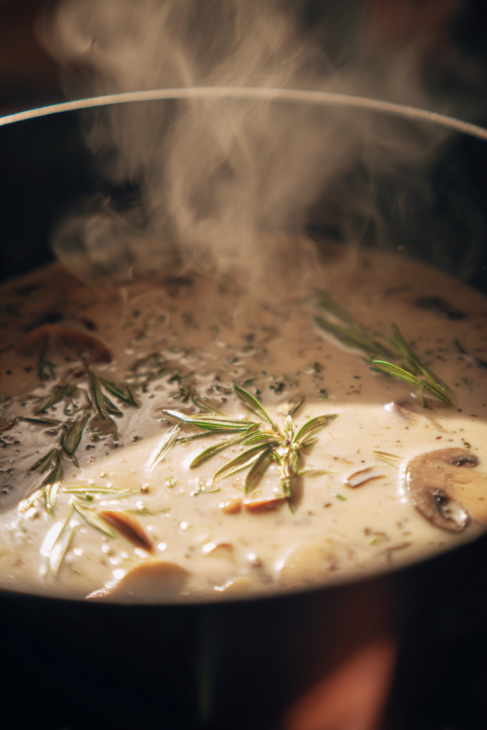 rotisserie chicken mushroom soup