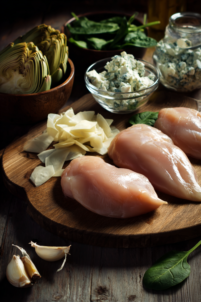 spinach artichoke chicken