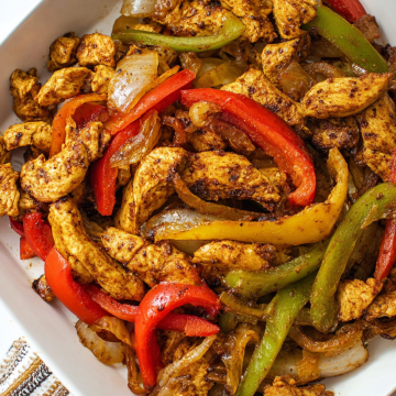 Air Fryer Chicken Fajitas