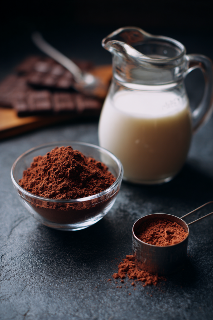 hot chocolate bread pudding