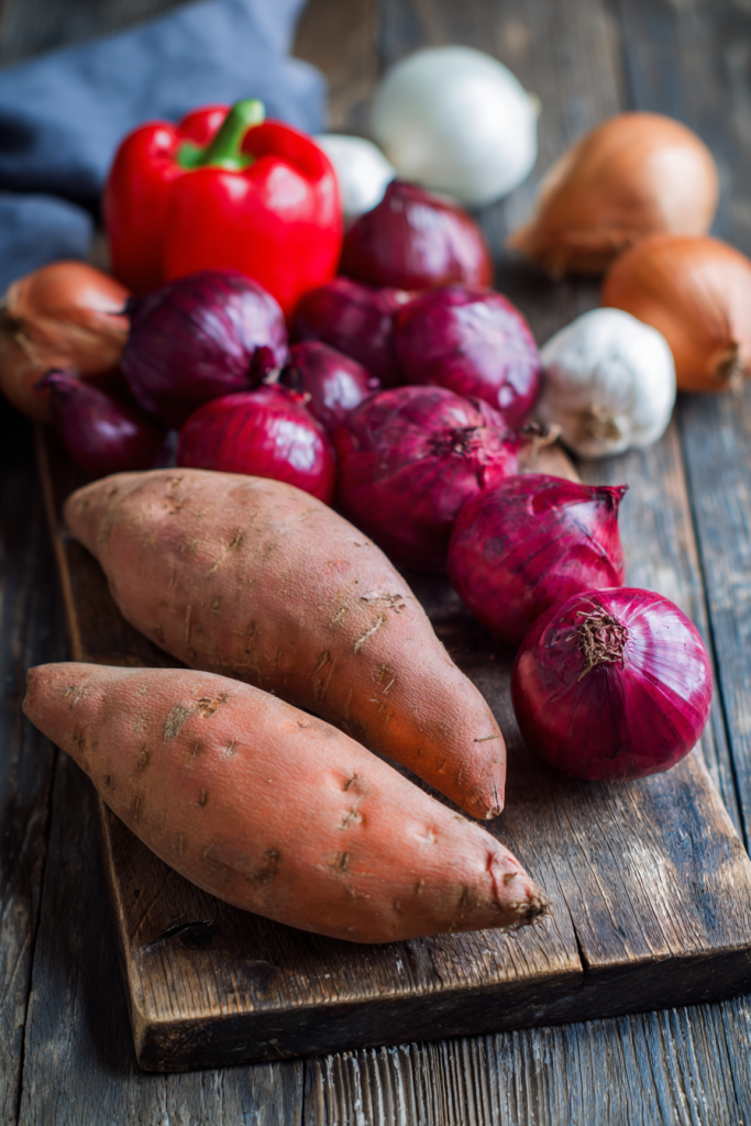 sheet pan sweet potato tacos
