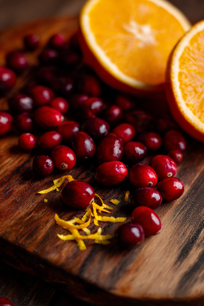orange glazed cranberry bread