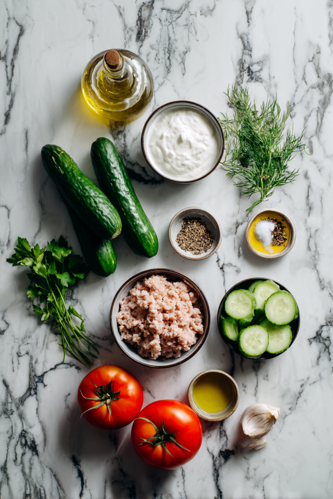greek chicken meatball bowls