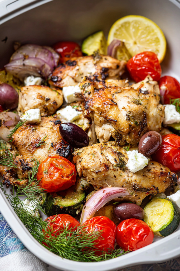 air fryer greek chicken