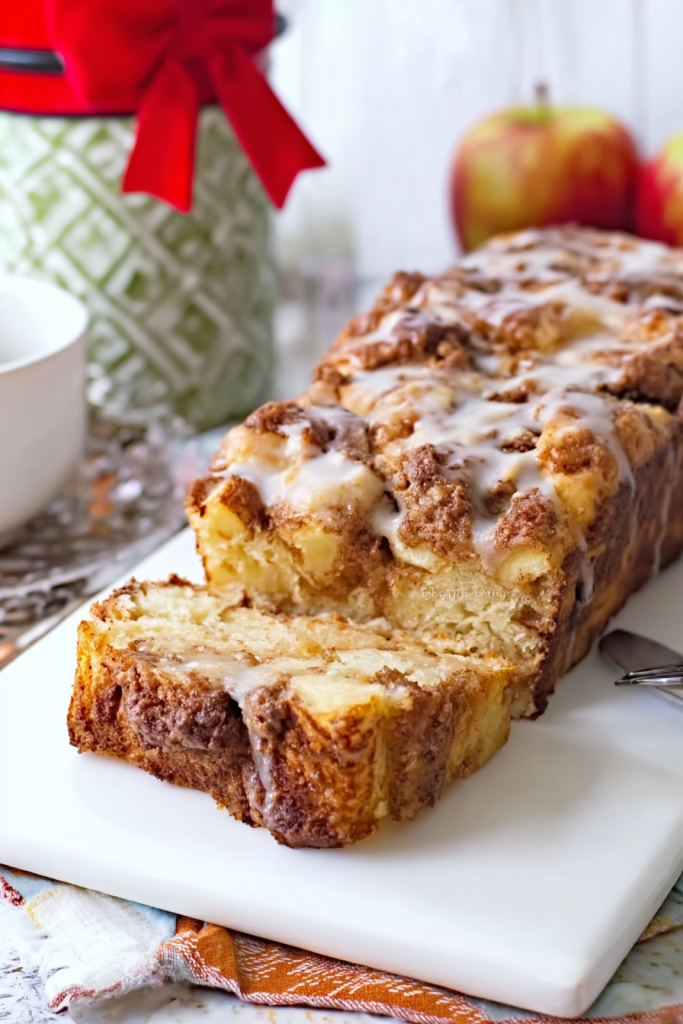 amish apple fritter bread