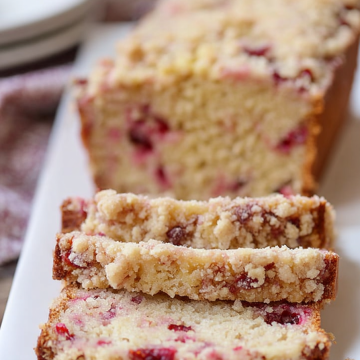 Cranberry White Chocolate Bread