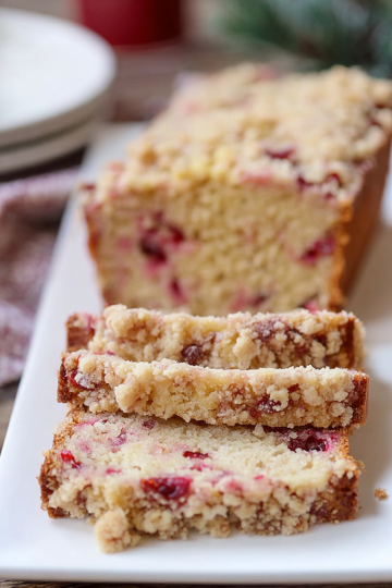 Cranberry White Chocolate Bread