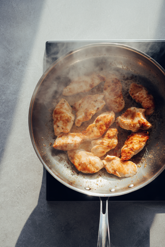 creamy sun-dried tomato chicken orzo