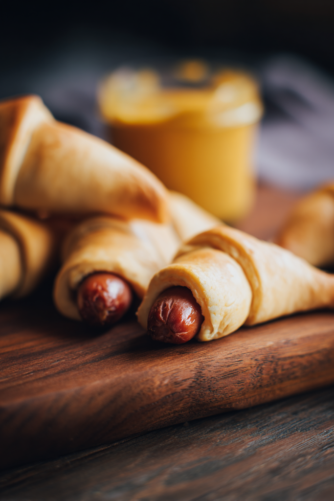 Pigs in a Blanket with Brown Sugar Glaze