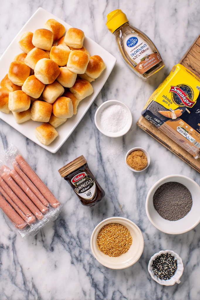 Pigs in a Blanket with Brown Sugar Glaze