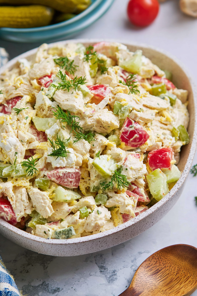 feta chicken salad