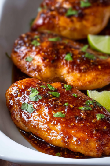 Easy Honey Sriracha Chicken