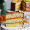 Orange Cardamom Layer Cake