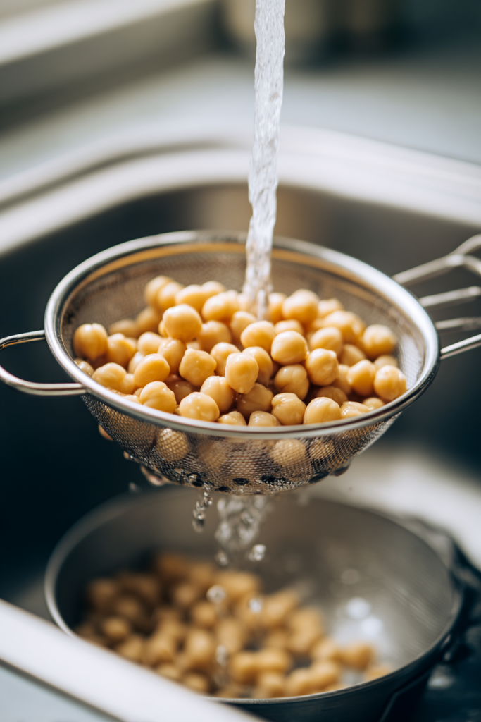 sesame ginger chickpeas