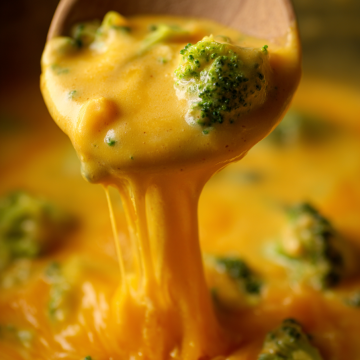 Crock Pot Broccoli Cheddar Soup