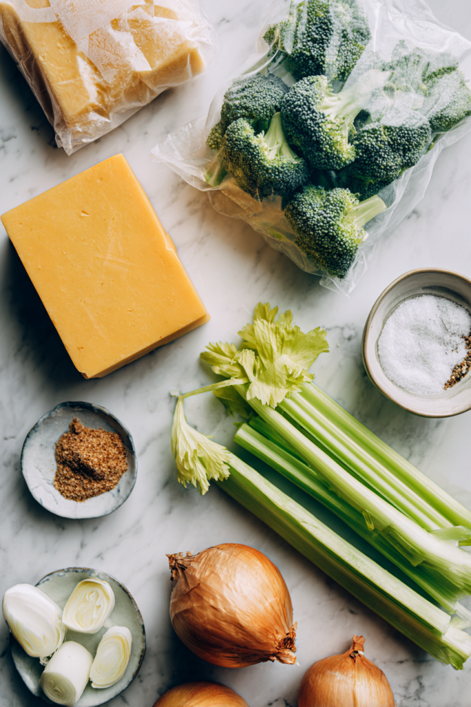 Crock Pot Broccoli Cheddar Soup