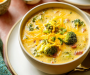 Healthy Broccoli Cheddar Soup (No Heavy Cream!)